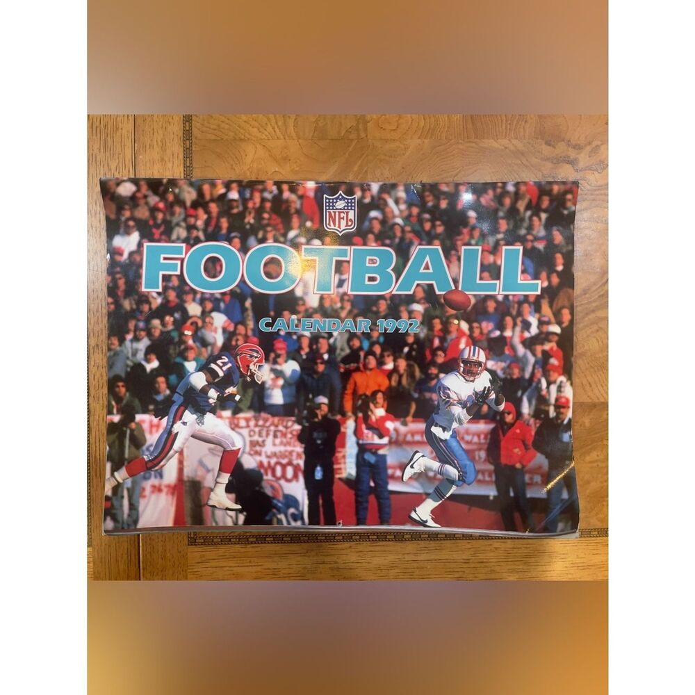 NFL Football Calendar 1992 — Collectible